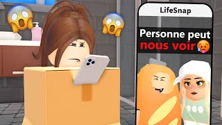 JESPIONNE MINI DARKITO PENDANT 24 HEURES SUR SNAPCHAT ROBLOX [upl. by Atinit]