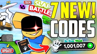 ⚠️May New⚠️SLAP BATTLES ROBLOX CODES 2024  SLAP BATTLES CODES 2024 [upl. by Debbie]