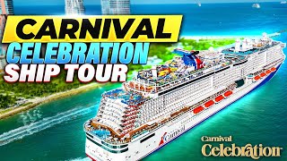 Carnival Celebration Ship Tour amp Review [upl. by Tavey717]