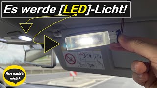 LED Innenlicht für dein Auto Weg mit alten Glühbirnen Tutorial für VW  SEAT  Skoda Audi uvm [upl. by Ylevol620]