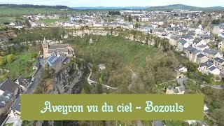 Aveyron vu du ciel  Bozouls [upl. by Bucher]