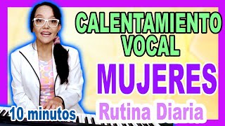 Calentamiento Vocal para Mujeres  Vocalización Rutina de 10 minutos  Ceci Suárez [upl. by Erich]