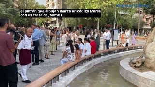 Un mensaje secreto en la fuente de la nueva plaza España de Palma [upl. by Uriel]