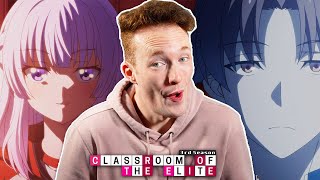 Classroom Of The Elite Season 3 Episode 1 Reaction  Ayanokoji is BACK OP Reaction [upl. by Anuayek]