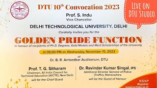 DTU Golden Pride Function2023 LIVE [upl. by Huskamp]