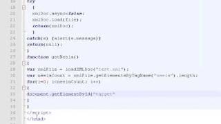 JavaScript DOM XML parsing [upl. by Kwarteng]