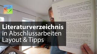 Literaturverzeichnis Layout amp Formatierung in Word  Tipps zur Gestaltung [upl. by Griffy]