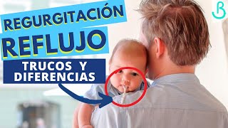 🤢🤮TRUCOS FÁCILES CONTRA EL REFLUJO Y LA REGURGITACIÓN del BEBÉ ¿COMÓ DIFERENCIARLOS  Baby Suite [upl. by Granger]