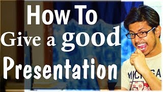 How to give a good presentation in college for students [upl. by Sherurd501]