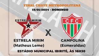 FINAL COPA ITATIAIA ESTRELA BET [upl. by Mutz997]