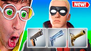 Reto Sólo Pistola 🛑😱 Skin Secreta Eminem 🤑  Fortnite OG [upl. by Attelrak]