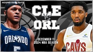 Cleveland Cavaliers vs Orlando Magic Full Game Highlights  Dec 11  2024 NBA Season [upl. by Noseimaj]