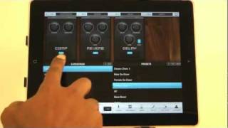 VocaLive for iPad the first professional vocal processor for iOS [upl. by Inalej]