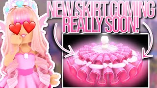 THIS SKIRT IS GETTING A REWORK IN A COUPLE WEEKS ROBLOX Royale High New Items Tea Spill [upl. by Eikcim]