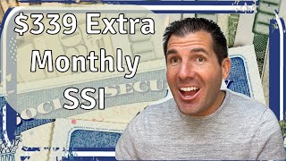 339 Extra Monthly Benefits for SSI in 2024  Supplemental Security Income [upl. by Ycal485]