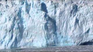 Aialik Glacier Calving  Kenai Peninsula Alaska [upl. by Nancie]