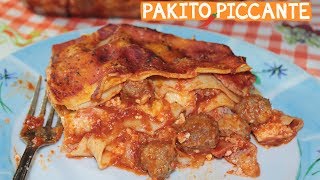 LASAGNE Fatte in casa • Ricetta di Pakitopiccante [upl. by Kidder]