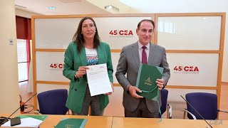 CEA se adhiere al I Pacto Andaluz por la Conciliación y la Corresponsabilidad [upl. by Kirstin]