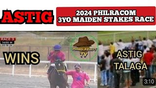 ASTIGWINNER2024 3YO MAIDEN STAKES RACEFEB 18 2024SUNDAYBY MANG KELOS TV [upl. by Huggins]