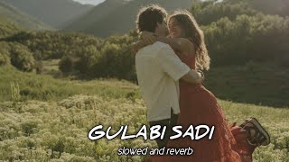 Gulabi Sadi  Sanju Rathod   Slowed  Reverb  Dreamy Lofi [upl. by Gerardo]