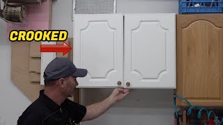 How To Align  Adjust Cabinet Door Hinges European style hinges [upl. by Nothgierc866]