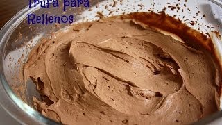 Trufa de Chocolate  Especial para rellenos y tartas [upl. by Nnylorac]