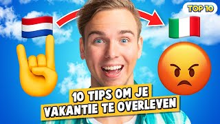 10 TIPS OM JE VAKANTIE TE OVERLEVEN [upl. by Swartz]