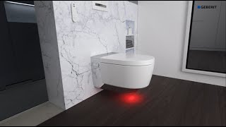 Geberit AquaClean Mera Comfort  Service dt [upl. by Oravla]