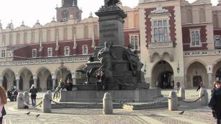 Krakow Market Square  Cracow Life [upl. by Ydnirb]