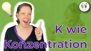 🎧 Einfach Konzentration fördern beim Kind  Lernen mit Spaß [upl. by Iinden278]