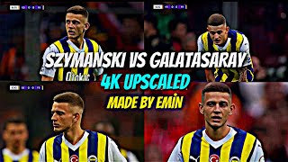 SZYMANSKI vs GALATASARAY 4k sscp free clips [upl. by Bryce]