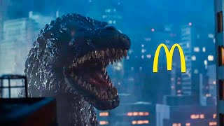 New Godzilla McDonalds Commercial in Japan [upl. by Yehc83]