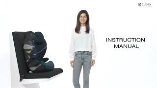 Siège auto avec système Isofix CYBEX Solution S IFIX groupe 23 disponible sur Norautofr [upl. by Onitnelav636]