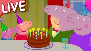 Peppa Pig Full Episodes 🔴 LIVE Peppa Pig SPECIAL EPISODES  Cartoons for Kids [upl. by Dagnah]