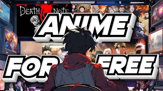 Top 3 BEST Websites To Watch Anime For Completely FREE 2024 [upl. by Locin]