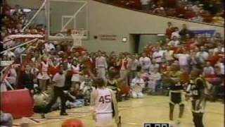 Jay Edwards buzzer beater [upl. by Ynnavoeg]