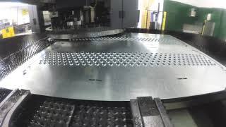 CNC Turret Punch Press at Ajax Metal Forming Solutions [upl. by Adnaram243]