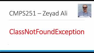 001 How to Fix ClassNotFoundException Eclipse [upl. by Shifrah]