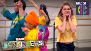 Lauren forgets her dance moves  The Dengineers  CBBC [upl. by Tinya]