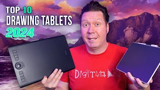 10 Best DRAWING TABLETS To Buy In 2024 [upl. by Ecnesse]