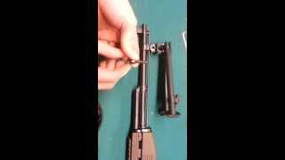 How to install a bi pod on a SKS [upl. by Kit]