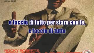 Rocky Roberts Stasera mi butto KARAOKE FAIR USE [upl. by Alan851]