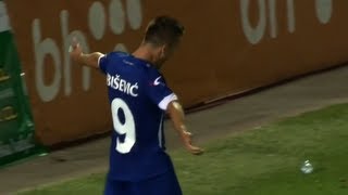 MNT vs BosniaHerzegovina Vedad Ibisevic Goal  Aug 14 2013 [upl. by Joiner]