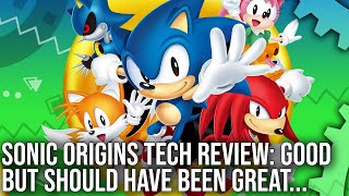 Sonic Origins  The Digital Foundry Tech Review  Good But Should Have Been Great [upl. by Letsirc725]