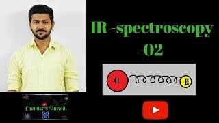 Vibrational IR Spectroscopy 02  Hookes law  energy of vibrating molecule [upl. by Dahlstrom]