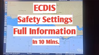 ECDIS Safety Setting as per Requirements ECDIS Safety Depth for Second Officer and Third Officer [upl. by Neal]