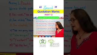 Using Speech Marks  Punctuating Direct Speech  EasyTeaching english writing punctuation speech [upl. by Einaffit836]