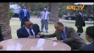 ERiTV Eritrea Massive Turnout in Asmara to Welcome Ethiopian Leader [upl. by Teagan]