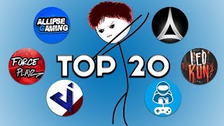 Top 20 Best Stickman Youtubers 2018 UPDATED [upl. by Adnoyek]