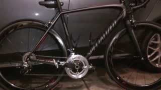 2013 Specialized Tarmac SL4 Expert Upgraded Zipp 404 Clinchers [upl. by Imogen309]